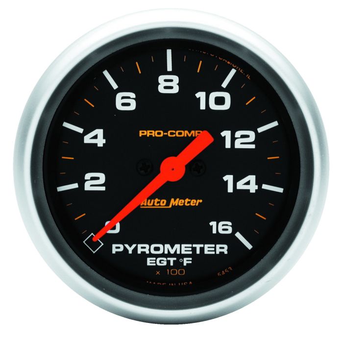 GAUGE PYROMETER2-5/8in 0-1600f PROCOMP