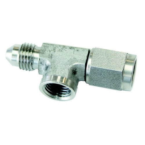 ADAPTER -3f to -3m with 1/8npt PORT Stainless