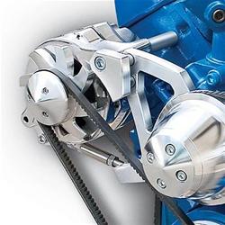 ALTERNATOR BKT FORD 302-351c BILLET ALLOY POLISHED