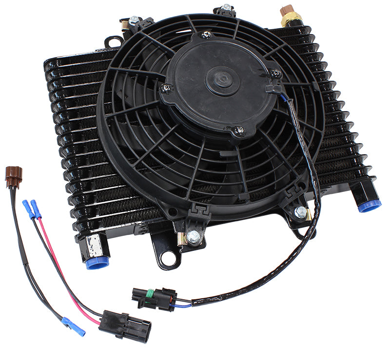 OIL COOLER wih FAN and SWITCH 1/2f 13.5x9x3.95