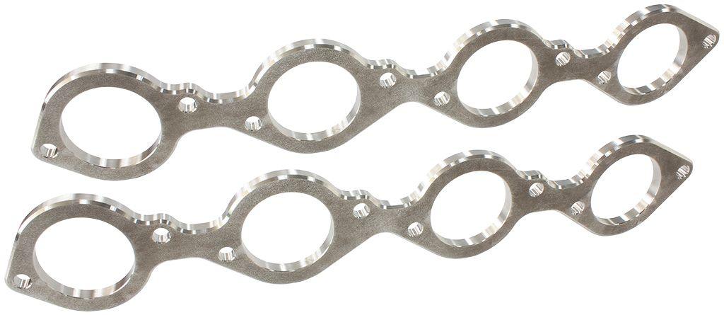 HEADER FLANGE PLATE CHEV BB ROUND PORT 2-1/4in