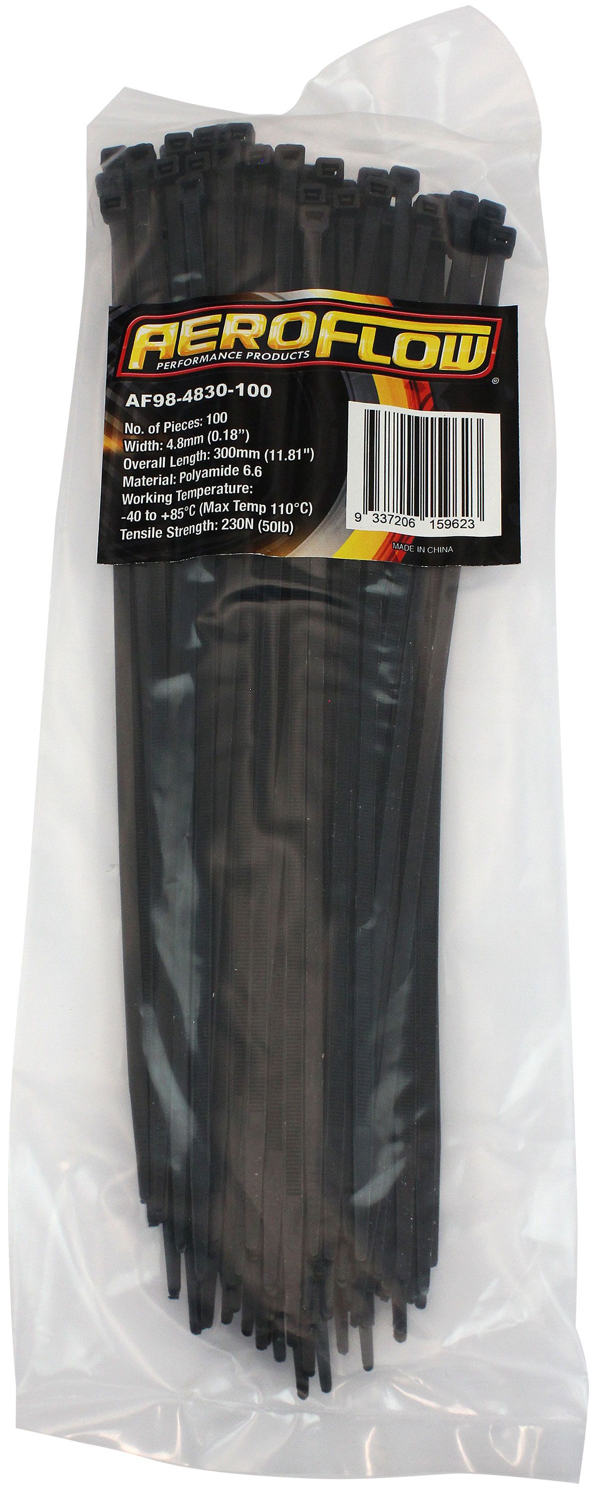 CABLE TIES 4.8mm x 300mm - 100 PACK