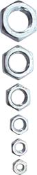 JAM NUT ALLOY LH 1/2unf pkt4