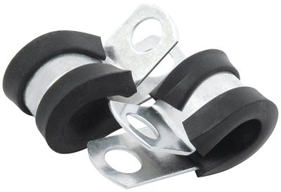 HOSE or WIRE CLAMP with RUBBER INSERT 1/4in pk10