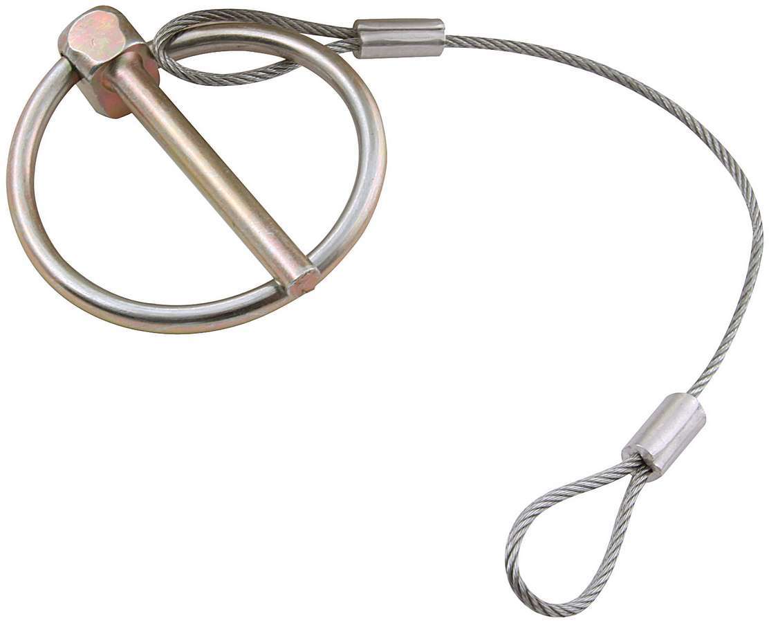 BONNET PIN CLIPS 3/16 with 6in LANYARD each
