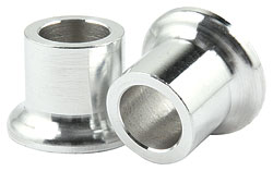 ROD END SPACER ALLOY 1/2in ID 3/4in thick PKT2