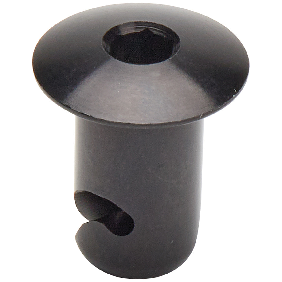 DZUS DOME ALLEN HEAD 7/16 .500in PKT10 ALLOY BLACK