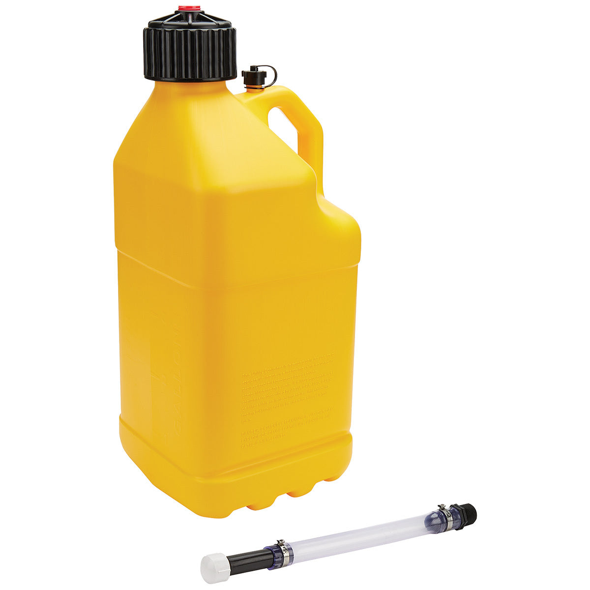 FUEL JUG YELLOW SQUARE 5 gallon 18.93L