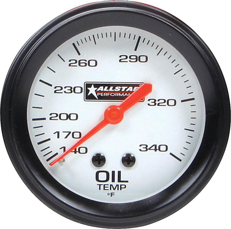 GAUGE OIL TEMP 2-5/8in 140-340f ALLSTAR