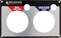 GAUGE PANEL 2 HOLE ALLSTAR 2-5/8in for OP/WT