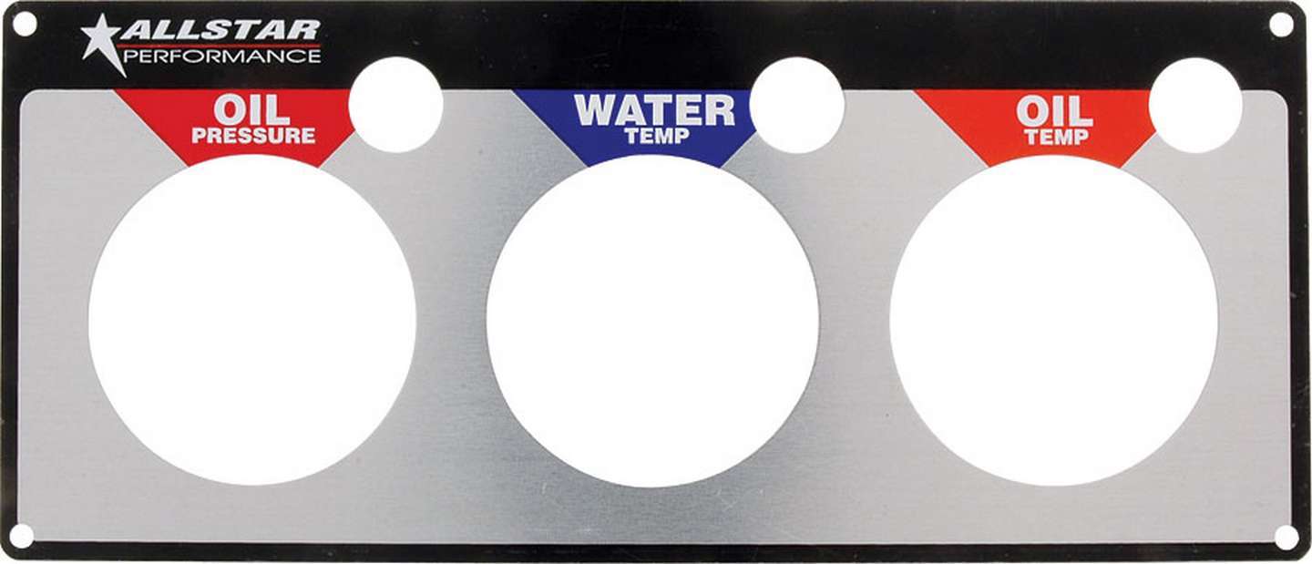 GAUGE PANEL 3 HOLE ALLSTAR 2-5/8in for OP/WT/OT