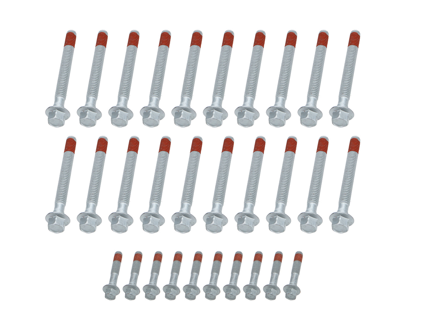 HEAD BOLTS CHEV LS 2004-2006 HEX STEEL Full thread