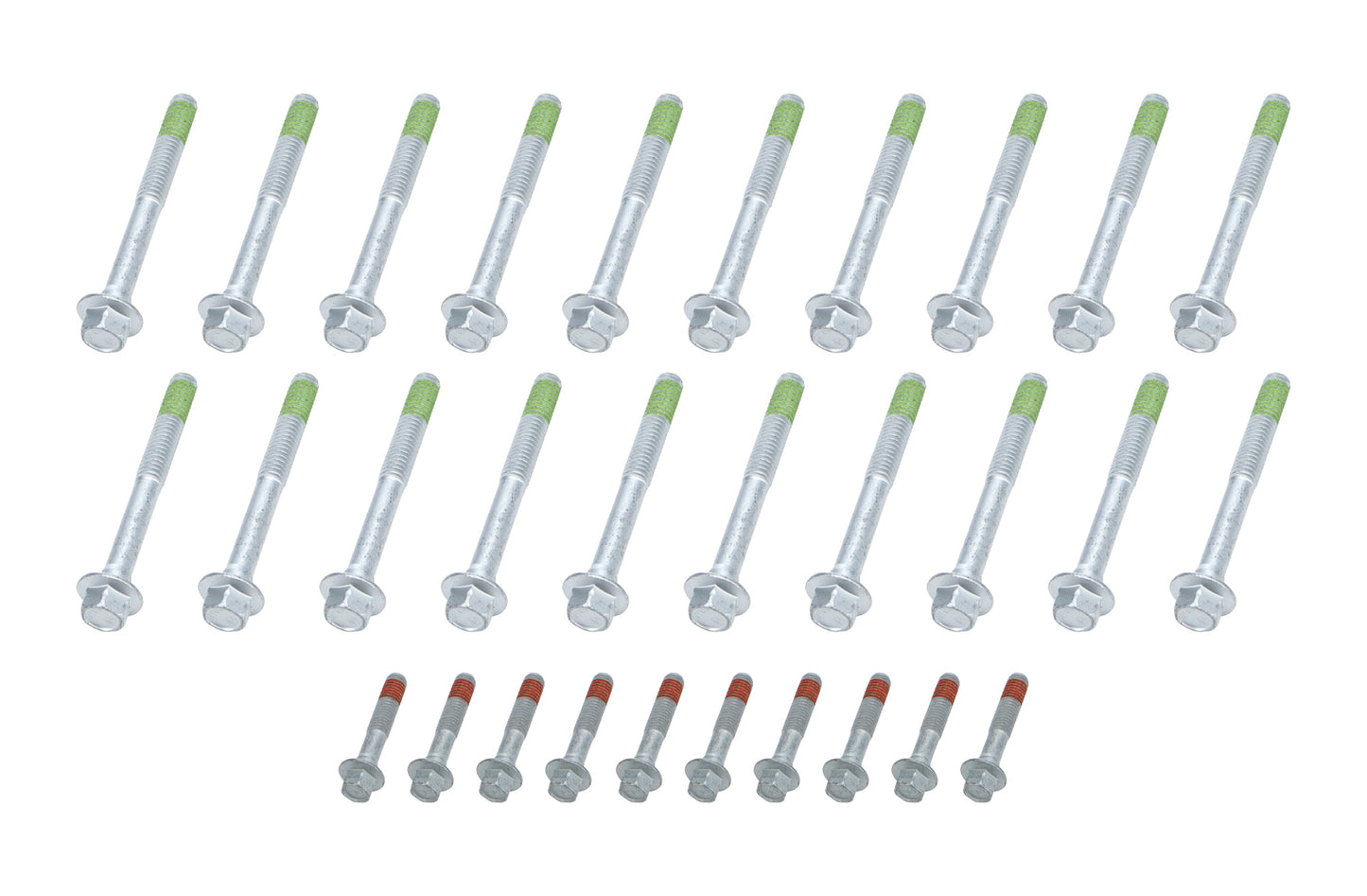 HEAD BOLTS. CHEV LS 2004-2016. HEX. STEEL