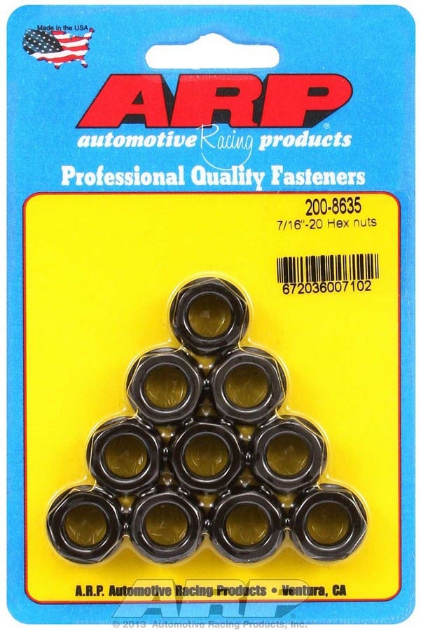NUT 7/16-20in HEX 5/8in HEAD