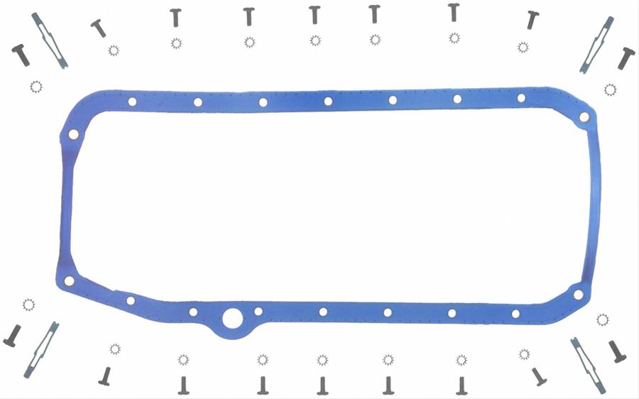 SUMP SET CHEV SB LH Dip 1pce THIN FRONT SEAL 57-74