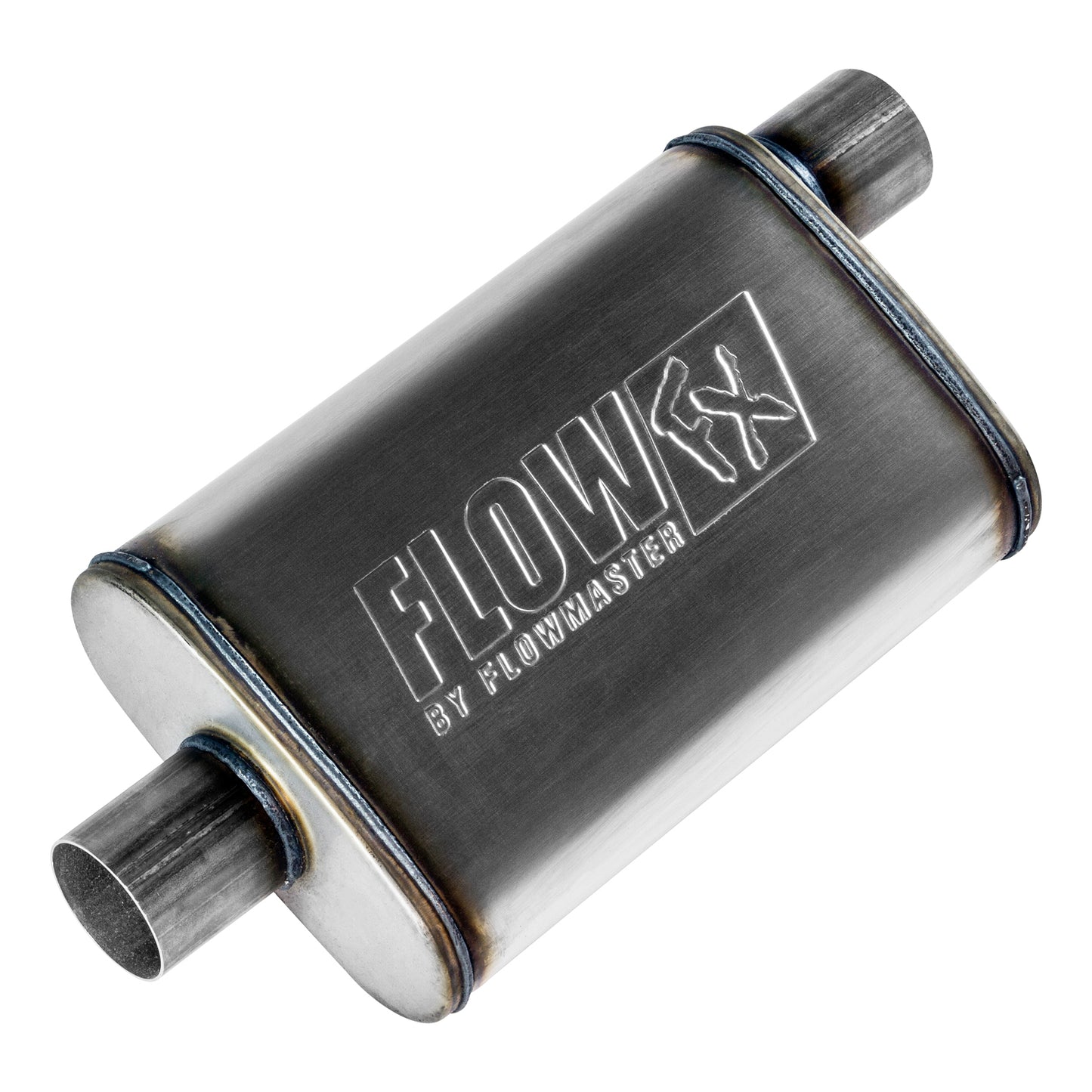 MUFFLER 2-1/2in OFF/CTR FLOWFX SS