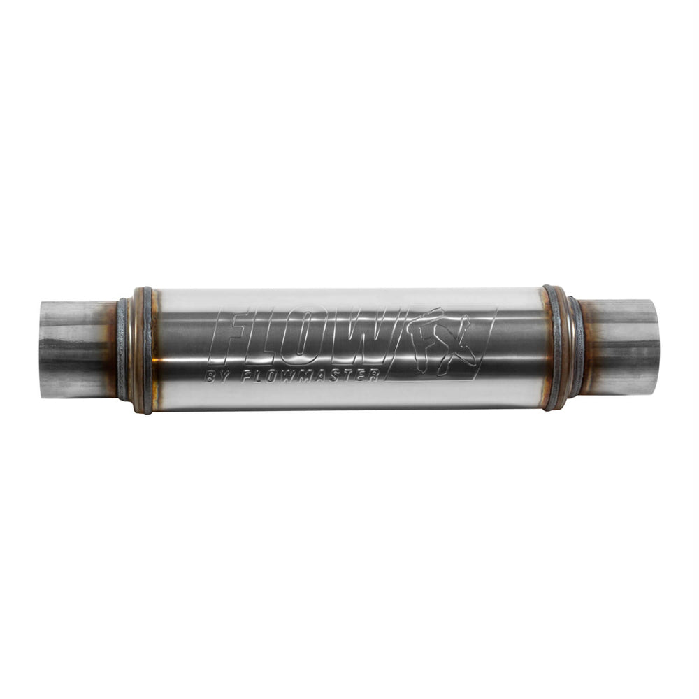 MUFFLER 3in ROUND CTR/CTR FLOWFX SS