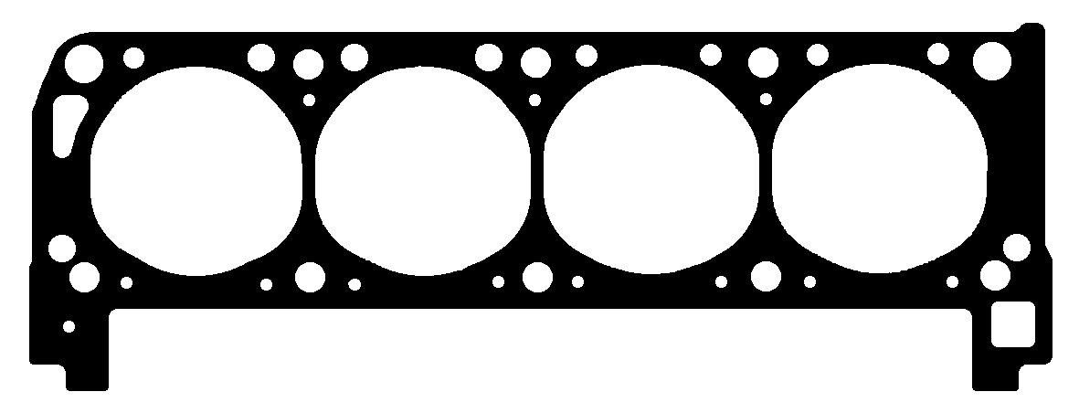 HEAD GASKET FORD 302-351c BLACK SILICONE each