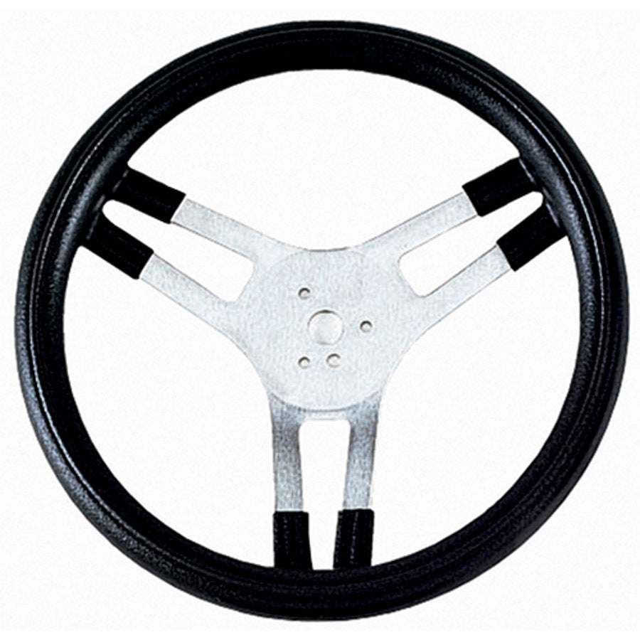 STEERING WHEEL 16-1/2in ALLOY FLAT