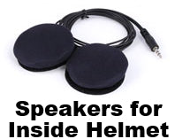 HELMET SPEAKERS for Harris Radio Receiver