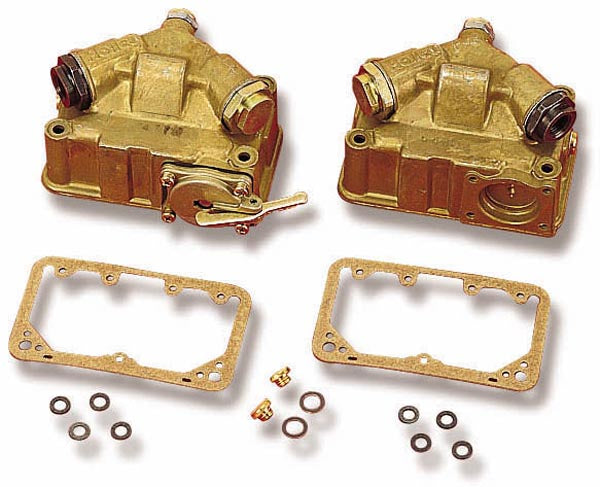 BOWL CONVERSION KIT HOLLEY SIDE TO CENTER HUNG