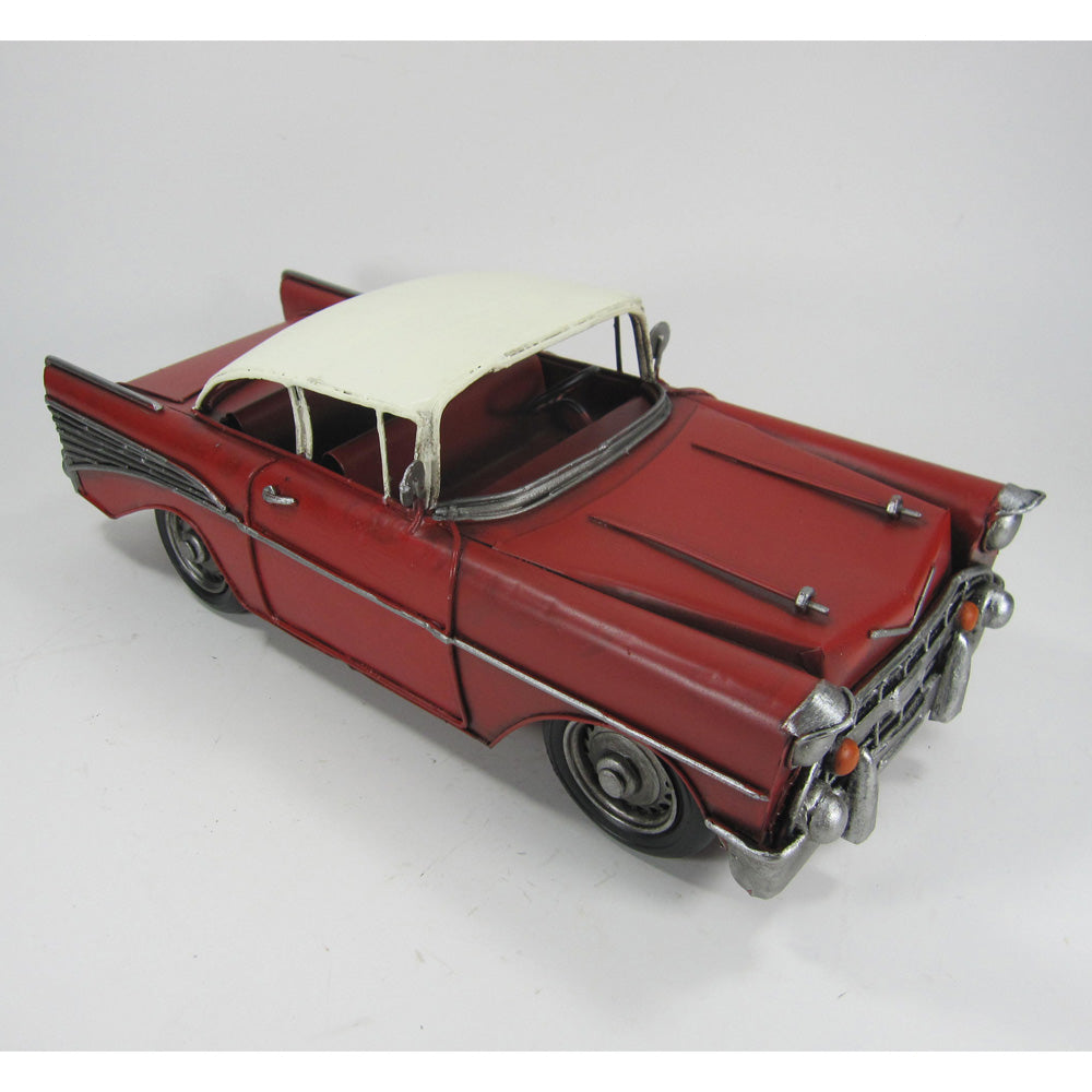 MODEL CAR 57 CHEV RED