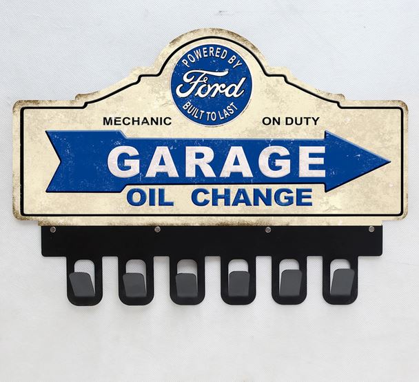 WALL PLAQUE FORD HOOKS