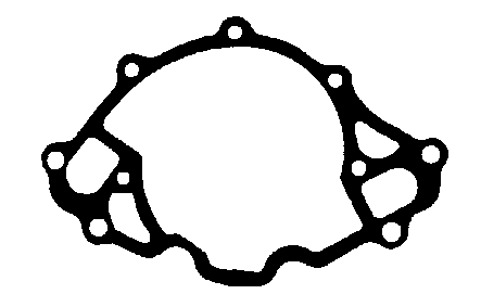 WATER PUMP GASKET FORD 351w 9 BOLT