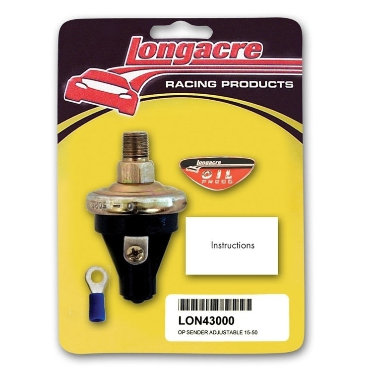 OIL PRESSURE SWITCH 15-50psi for WARNING LIGHT