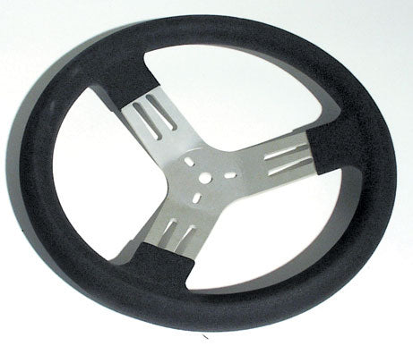 STEERING WHEEL 13in ALLOY DISH SMOOTH
