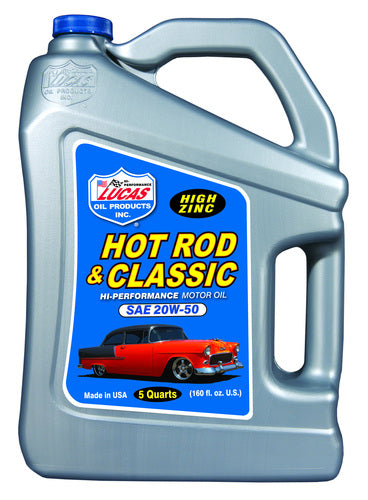 OIL 20w/50 HOT ROD CLASSIC 5quart