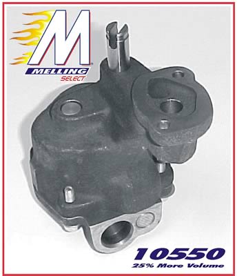 OIL PUMP CHEV SB RACE HI-VOL w/steel drive