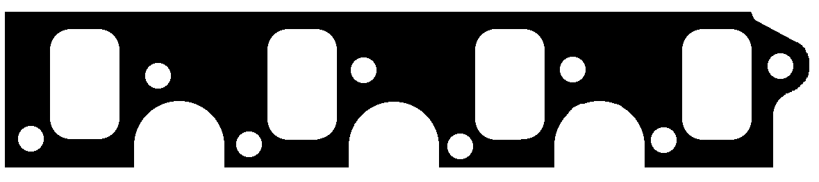 EXHAUST GASKET FORD 302-351c SP each