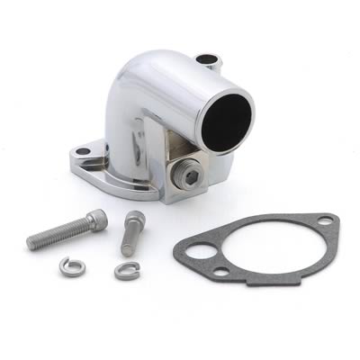 WATER NECK FORD 289-351w 79-95 90deg CHROME 5L