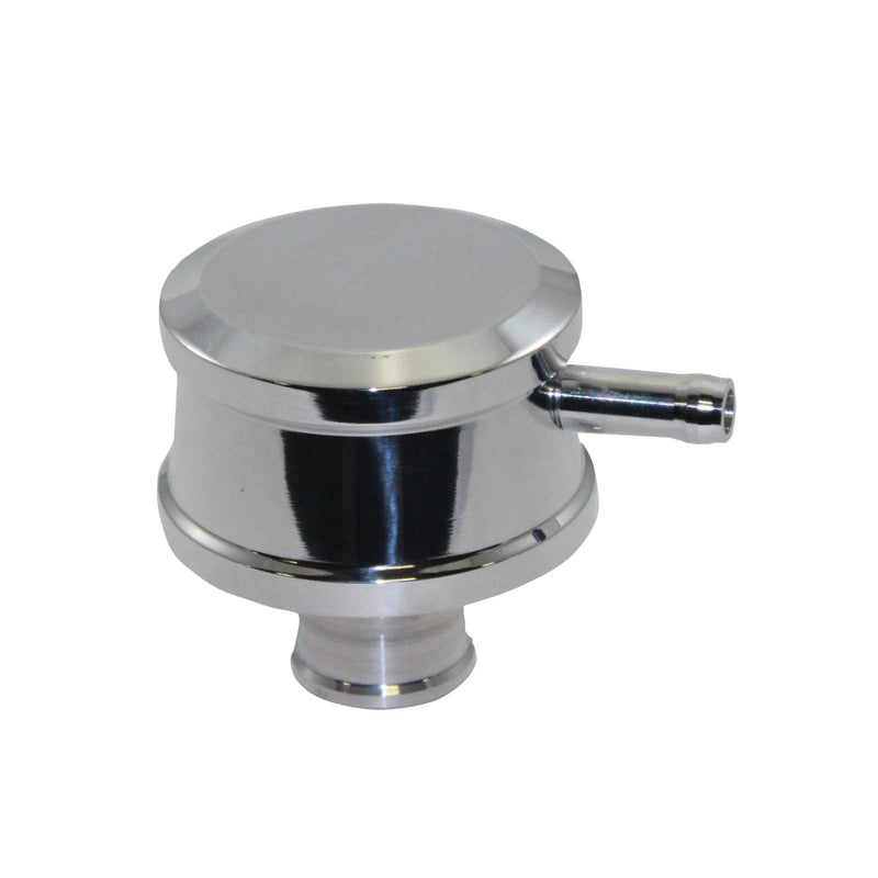 BREATHER PUSH ON POLISHED ALLOY with TUBE