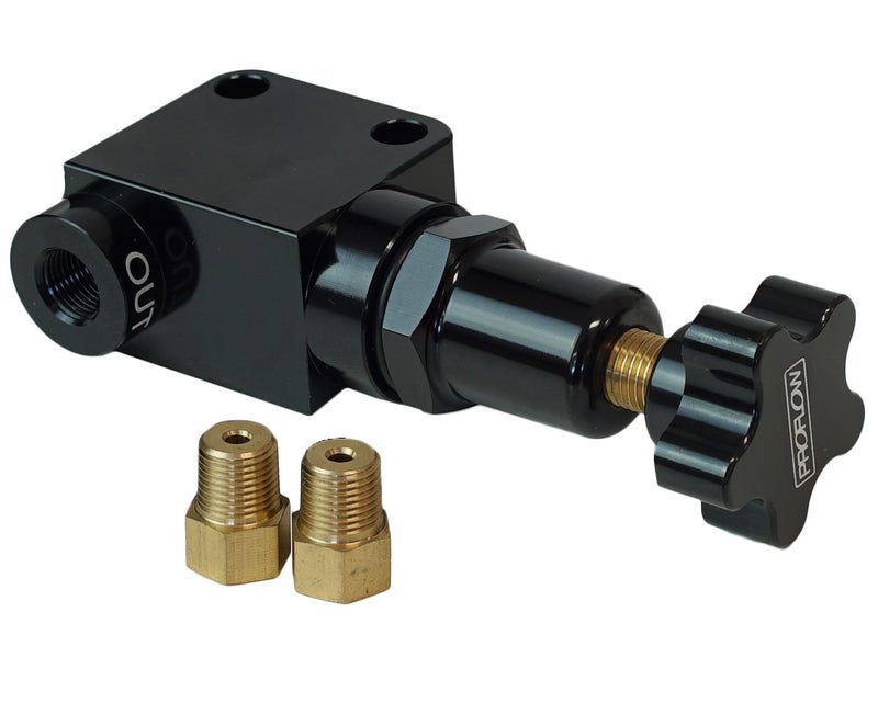 PROPORTIONING VALVE KNOB TYPE BLACK