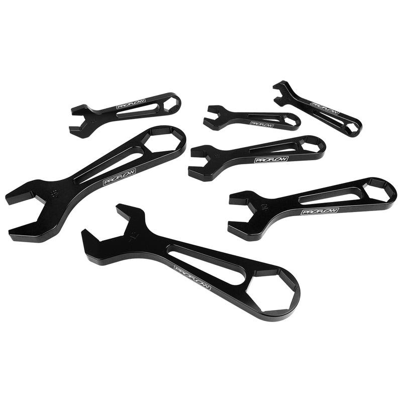 SPANNER SET -3 to -16 7 PIECE BLACK