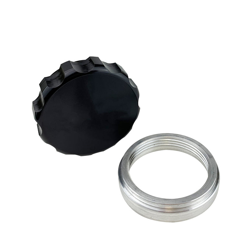 FILLER CAP WELD ON 1-1/2in ALLOY BLACK