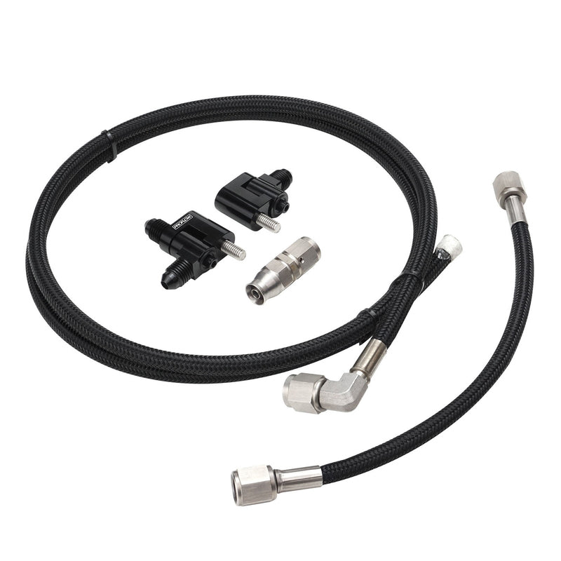 STEAM LINE VENT KIT LS 2 PORT BLACK STAINLESS