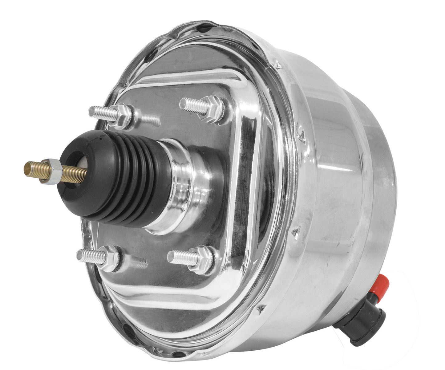 BRAKE BOOSTER 8in UNIVERSAL CHROME DUAL
