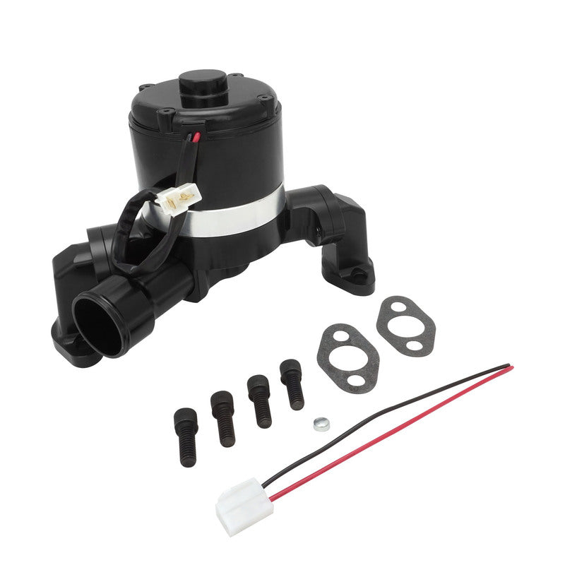 WATER PUMP CHEV SB ELECTRIC ALUMINIUM BLACK