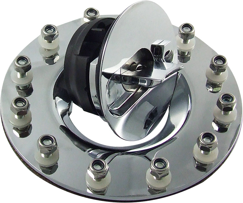 FUEL CAP BILLET POLISHED ALLOY