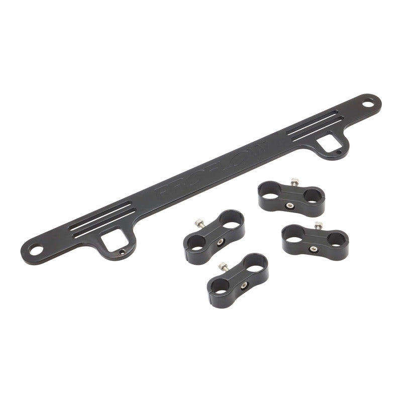 BRACKET for OIL/WATER LINE BARRA XR6T BILLET BLACK