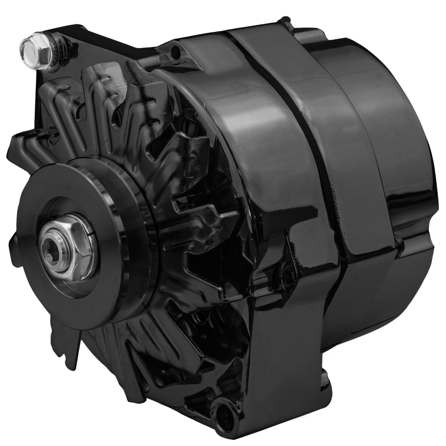 ALTERNATOR CHEV 140amp BLACK 1 WIRE INTERNAL REG