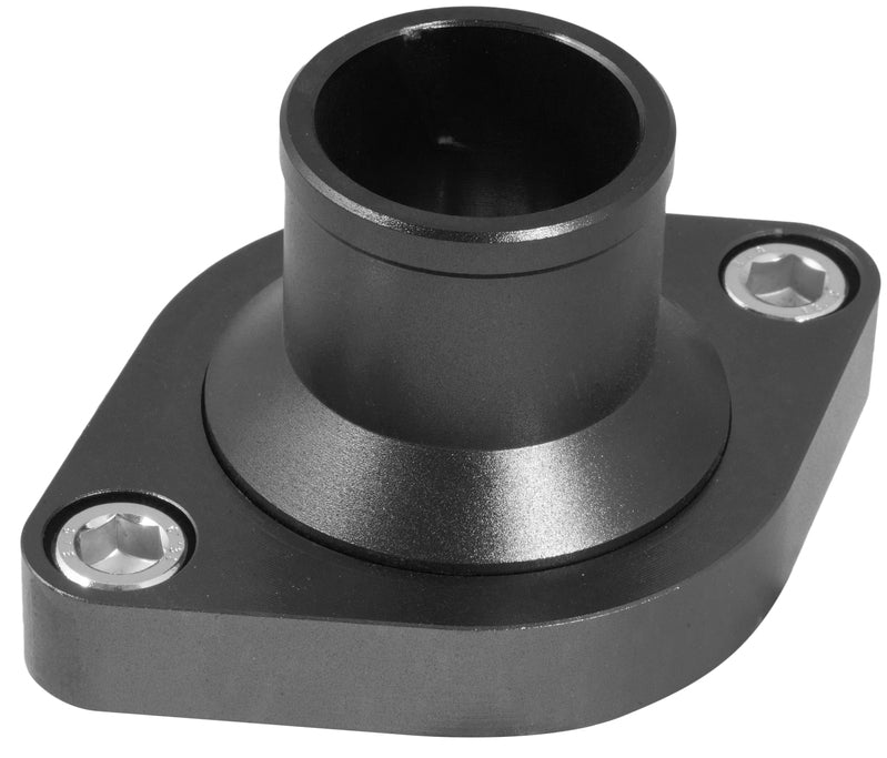 WATER NECK CHEV V8 VERTICAL BILLET BLACK