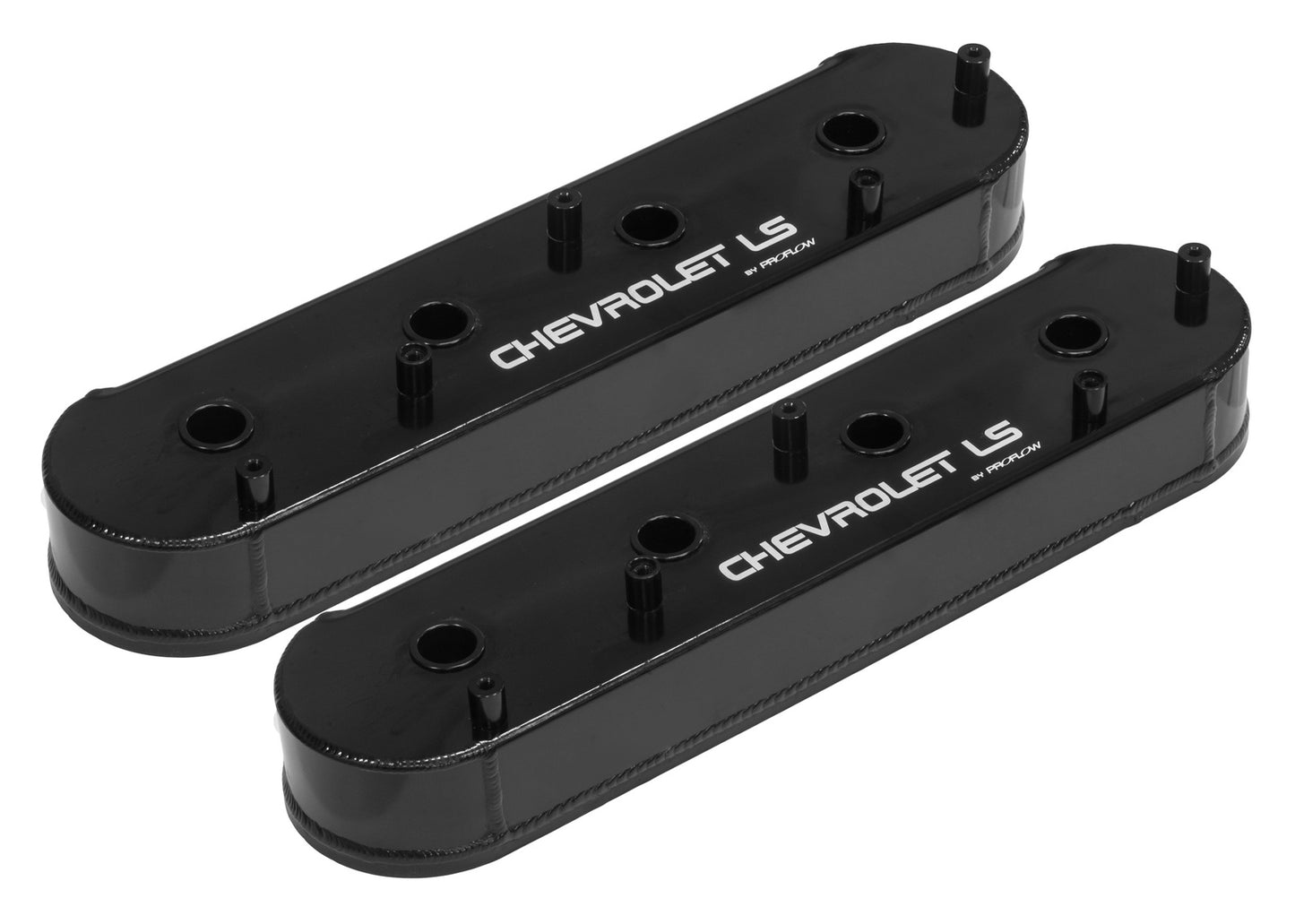 ROCKER COVERS CHEV LS ALLOY BLACK TALL