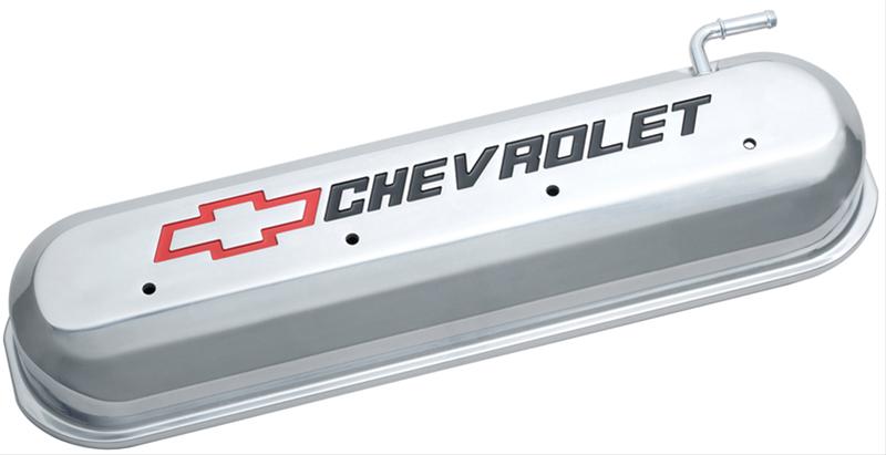 ROCKER COVERS CHEV LS1 CHEVROLET LOGO POL