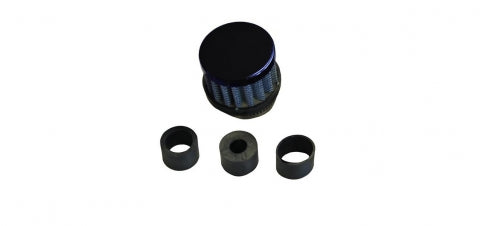 BREATHER CLAMP ON 12mm BLACK