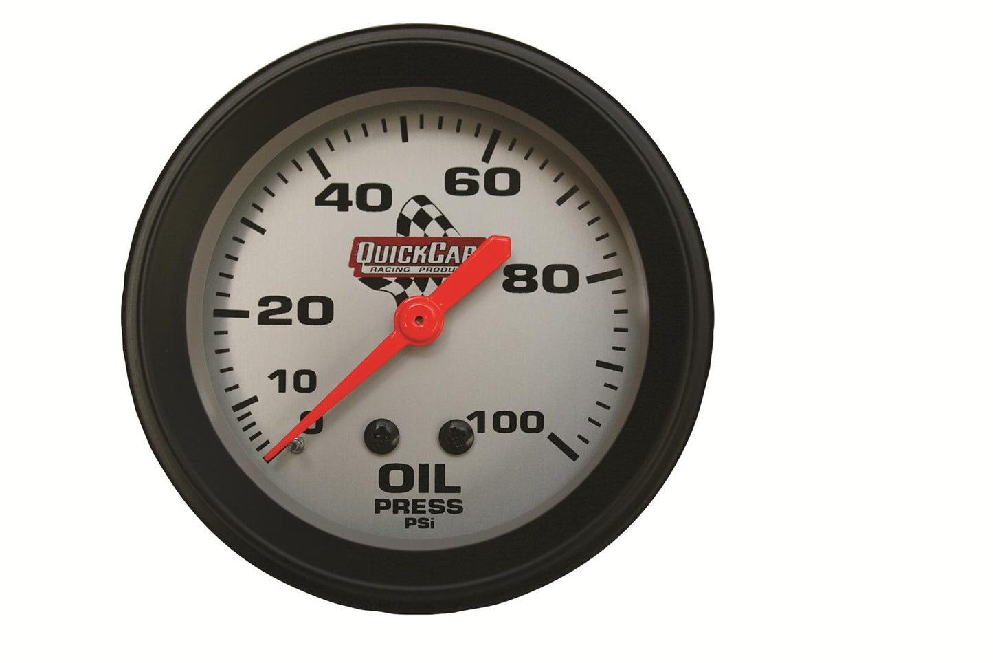 GAUGE OIL PRESSURE 2-5/8in 0-100psi QUICKCAR