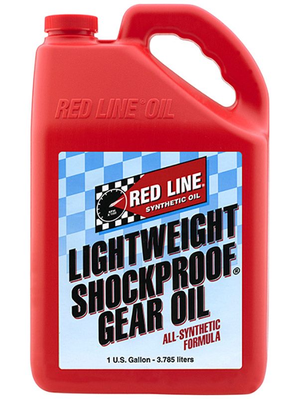 GEAR OIL LIGHTWEIGHT SHOCKPROOF REDLINE 1 Gallon
